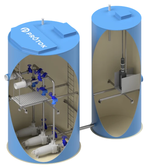 PROTOK special version pumping stations