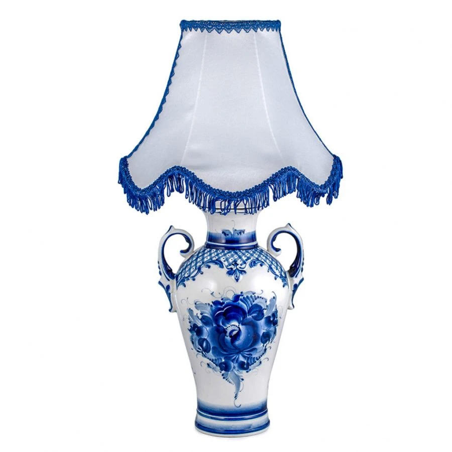 Porcelain table lamp Valentina
