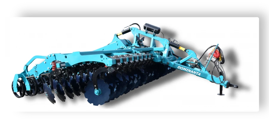 Semi-trailed folding mulching disc harrow D-620PS M2 "Dominanta"