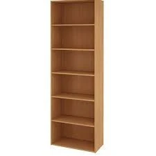 Wooden office shelving unit 800x300x2000 Art. St-2