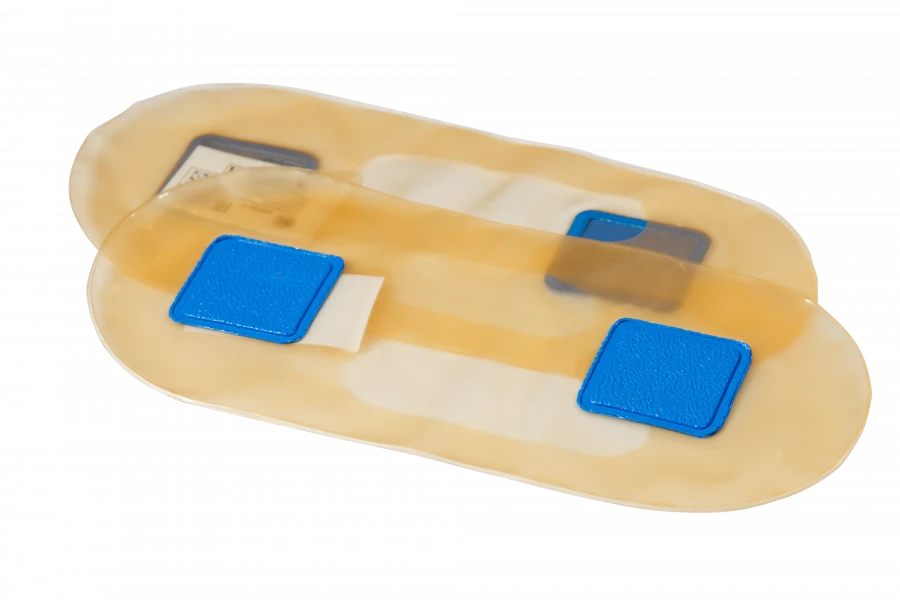 Special additional plastic footwear for protection against radioactive contamination: Footprints-N with anti-slip inserts