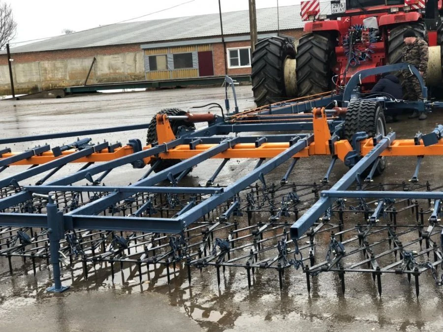 Hydrified wide-cutting hydraulic harrow BSHG-15-K3 "PUSTELGA"