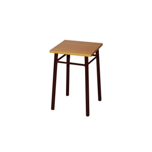 Stool on metal frame