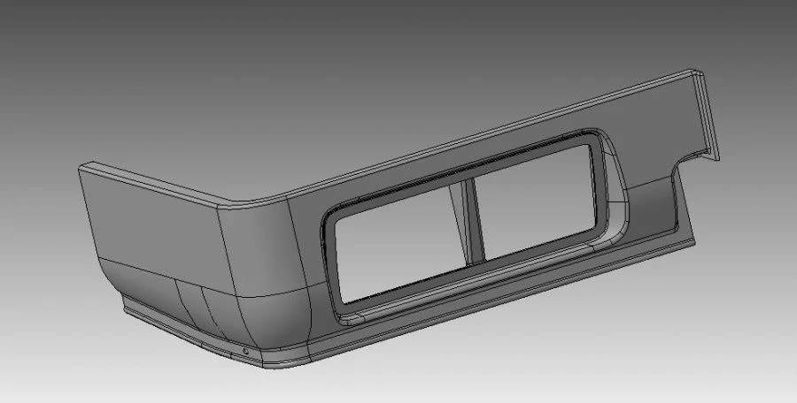 5299-401-5102051 SB Rear left front catwalk moulding