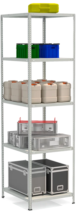 Metal shelf reinforced shelving unit model STF Shelf 785-2.5