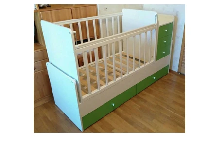 Wooden playpen for children model MM120