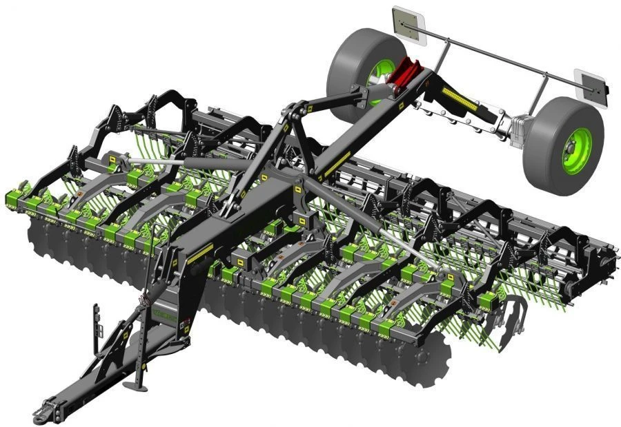 Semi-trailed disc harrow BDP-5