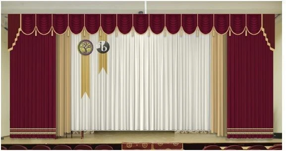 London model poplin curtain set