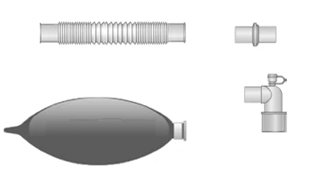 Respiratory devices for joint use with anaesthetic and resuscitation equipment, version: a