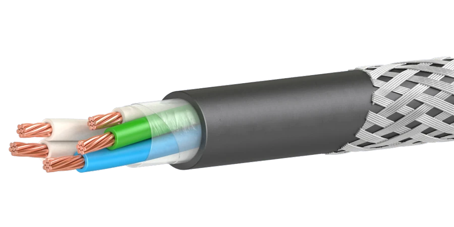 Small-size cable KMVVE