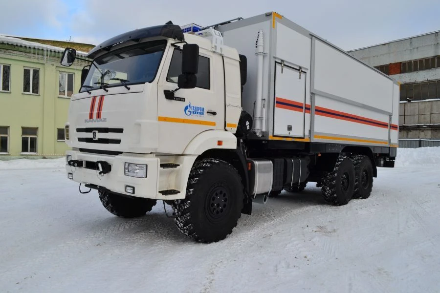Mobile control centre (MPZ9A2) on chassis KAMAZ 43118-50