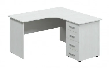 Corner teacher's desk with pull-out cabinet MGS3.037