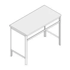 Working table for doctor MA-1/1