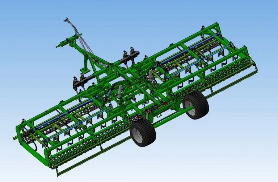 Cultivator lancet pre-sowing wide-crop KSPSh-9M