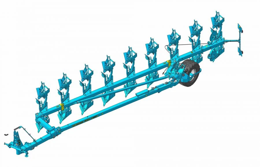 Rotary plough PPO-9 (8+1)