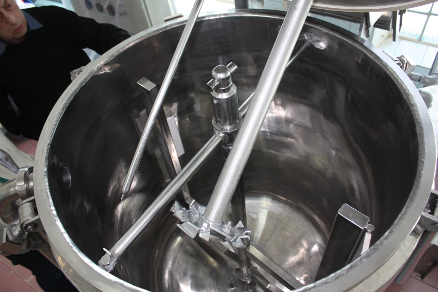 Reactor for preparation and storage of product mod. EMK