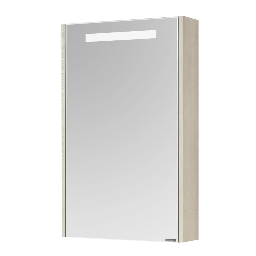 Mirrored cabinet Aquaton Verdi PRO 50 white, ash factory 1A195802VDAV01.A195.8.02V.DAV.0