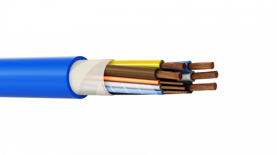 Flexible charging cables for connection of electric cars KG PE brand