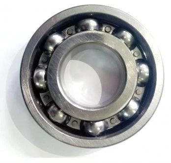 Ball bearings with groove on outer ring