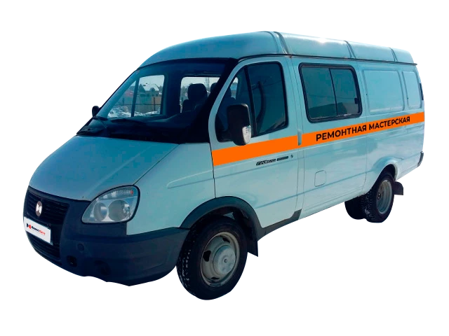 Cars for transportation of people type N1GSB, mod. N1GBPM based on GAZ 27057 vehicle with petrol engine