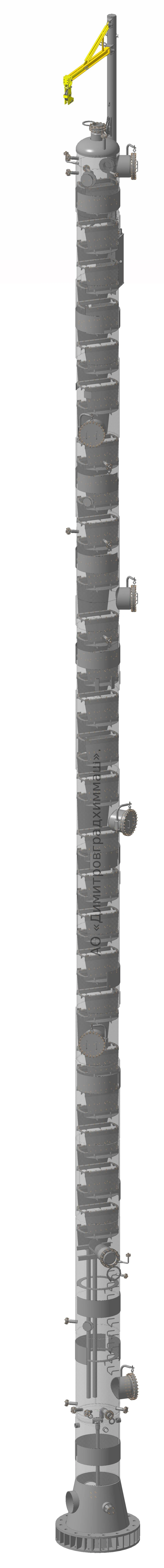 Column apparatus type KT