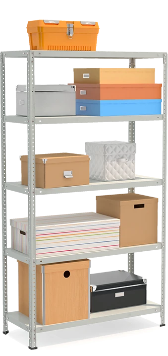 Metal office shelving unit STFL Shelving unit 1045-1.8