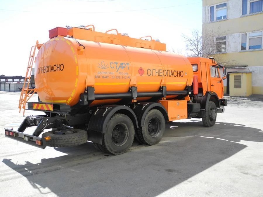 Specialised, tanker truck 6683-0000010-07 on the basis of chassis KAMAZ 65115-A5, KAMAZ 65115-50, KAMAZ 65115-RR, KAMAZ 65115-RS