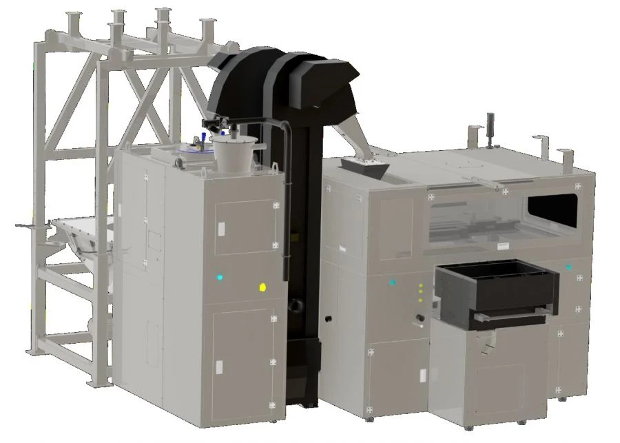 Additive sand polymer moulding machine BPrint Opti series