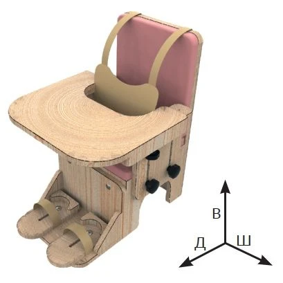 Lynx seat support (Size 2)