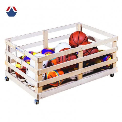 Sports equipment container made of plywood