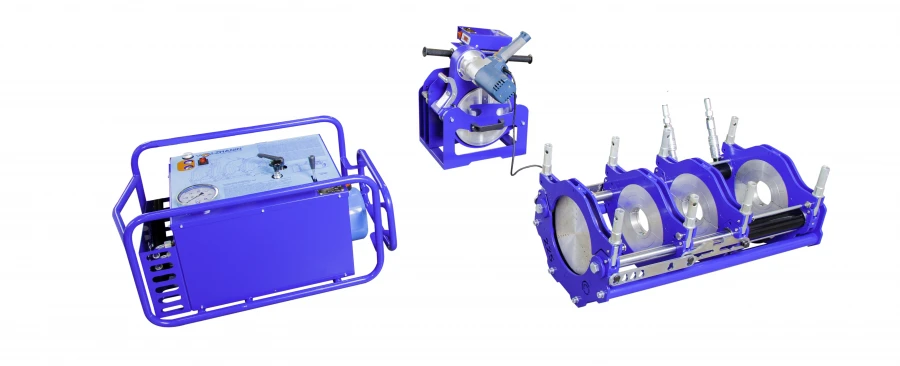 Polymer pipe butt welding machine SPT 225 E