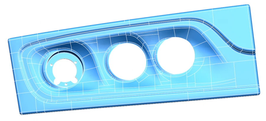 Front light cladding right 32053-210-01-5301150