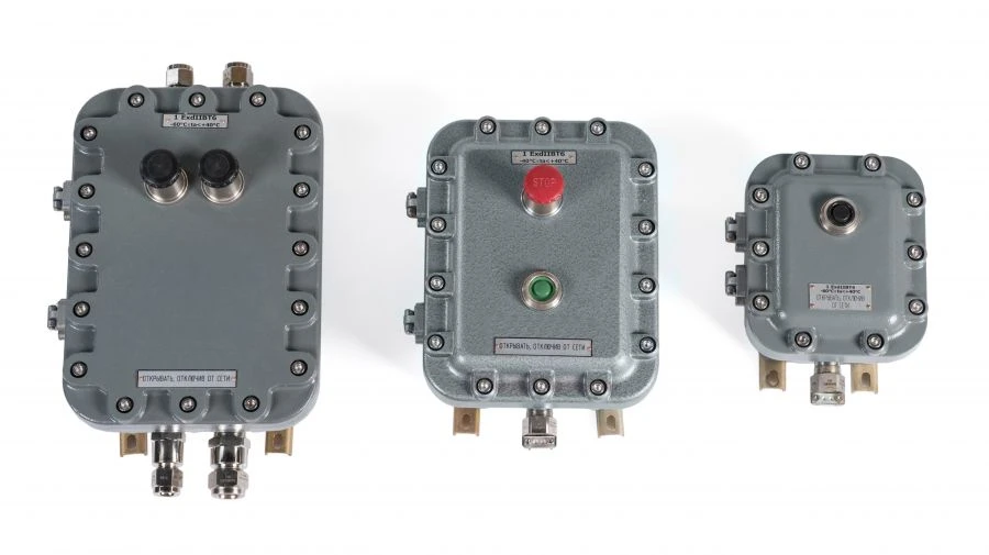 Explosion-proof push-button control centre PBC-A-VELX-11