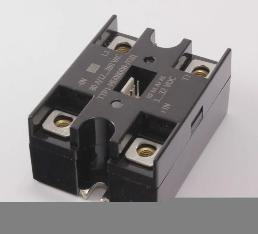 Solid-state relays of alternating current one and two-channel in innovative design 1 (Relay TTR1-MB08008-L3D YaShGK.431162.225TU