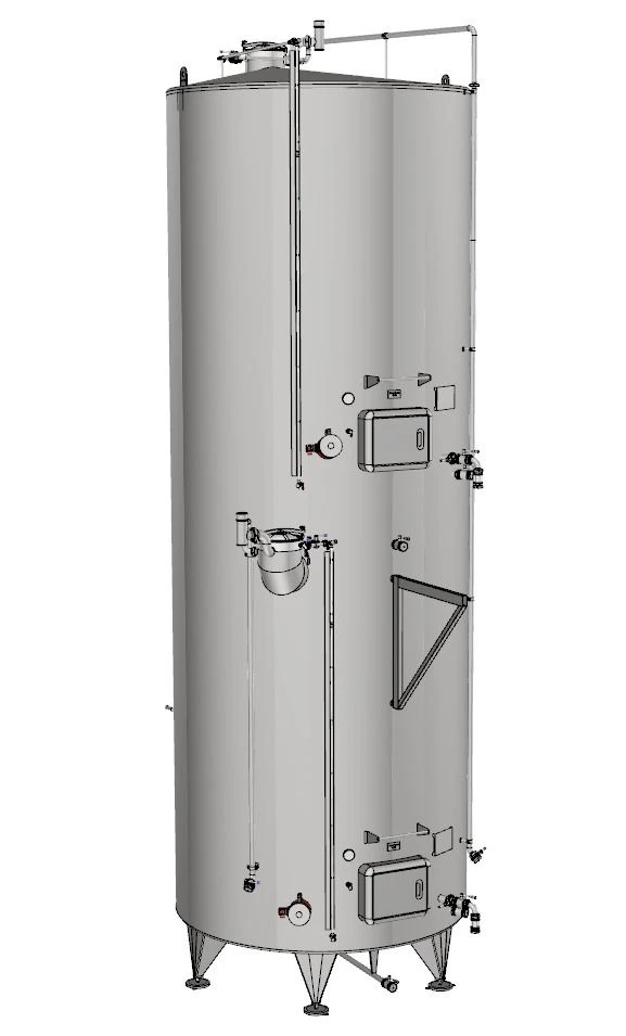 5,000 dal two-section vertical tank, (2,500 dal*2pcs)