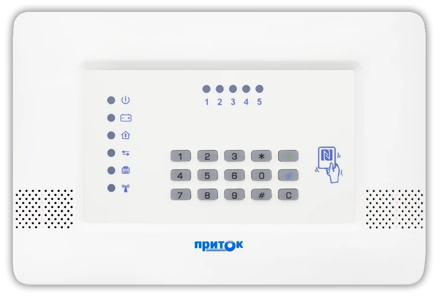 Security and fire controller Pritok-A-KOP-01 isp.2