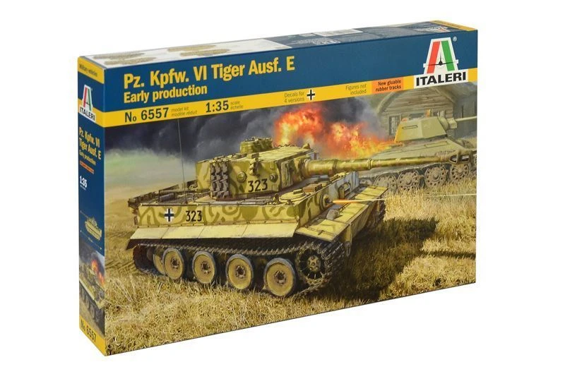 Assembled model Pz.Kpfw.VI TIGER Ausf.E Early Production