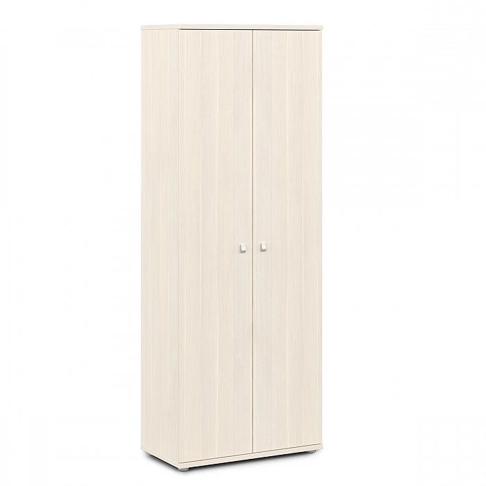 Closed wooden archival cabinet