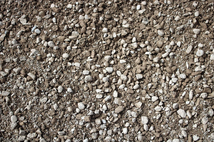 Mixed macadam from gabbro-diabase fraction 0-22,4