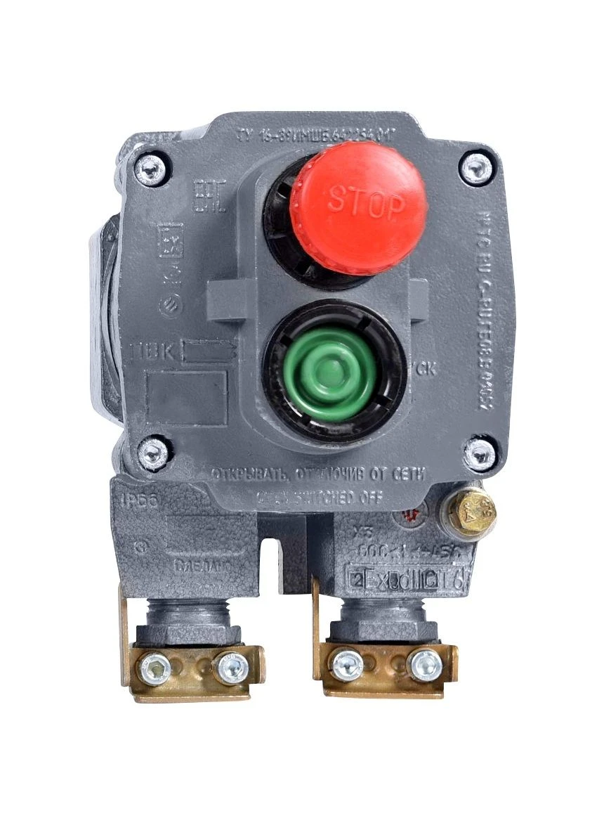Explosion-proof push-button control post PWK-32