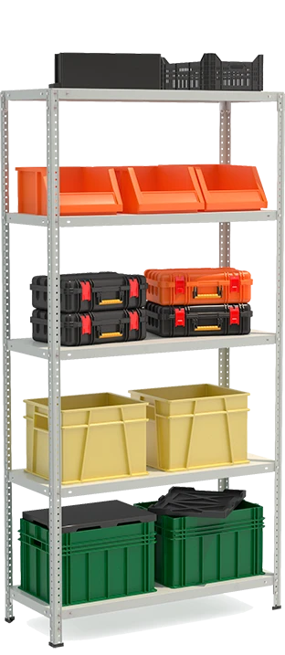 Metal shelf reinforced shelving unit model STF Shelf 1045-2.2