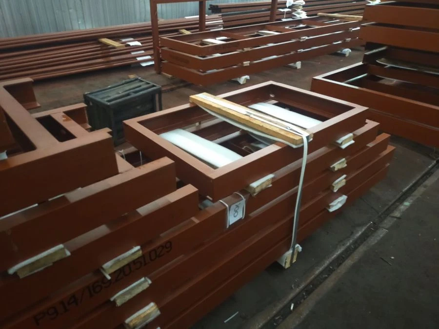 Dust and Gas Ventilation Pipelines (DGVP) Including: CWO platforms and ladders, including MMT and TDM