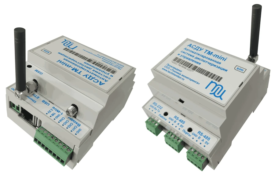 Unit of automated dispatching and control system "ASDU TM-mini"