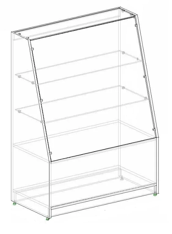 Pharmacy display cabinet RL 07/10