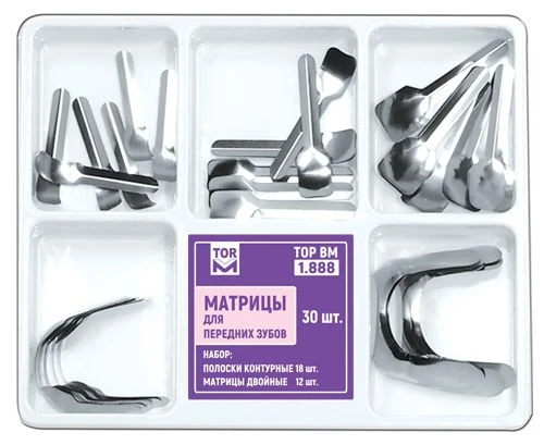No. 1.888 Matrices for anterior teeth