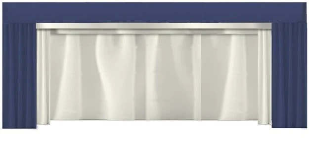 Set of curtains for model "Marseille 1"