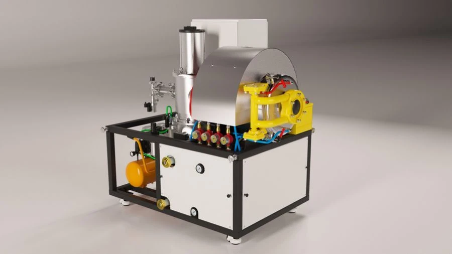 Vacuum chamber electric resistance furnace type SNVF