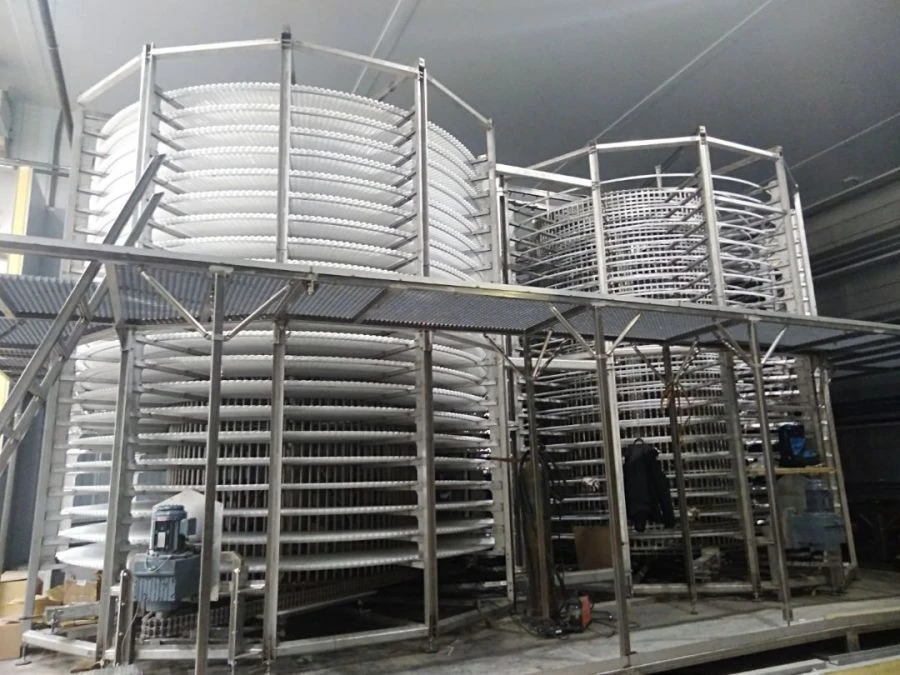 Spiral conveyor Tandem