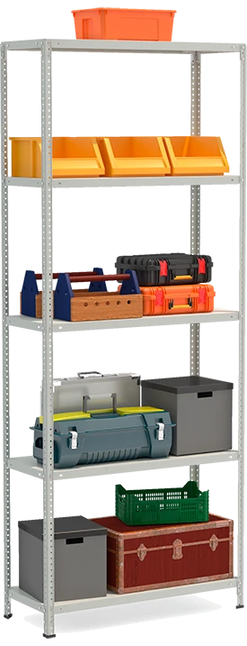 Metal shelf reinforced shelving unit model STF Shelf 1045-2.5