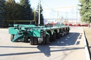 Modular six-axle trailers, com. no. 837624, 837624, 837624-14 (modified from 837624-00 to 837624-14). 837624, 837633, 837615 (mo